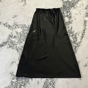 MNG Skirt Womens Size XS Black Pull On Maxi Minimalist Office Evening